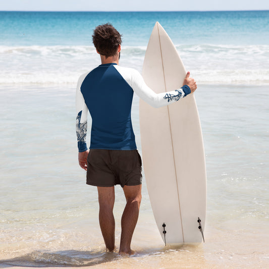 Baselayer Skins Performance Fit UPF Compression Men's Rash Guard