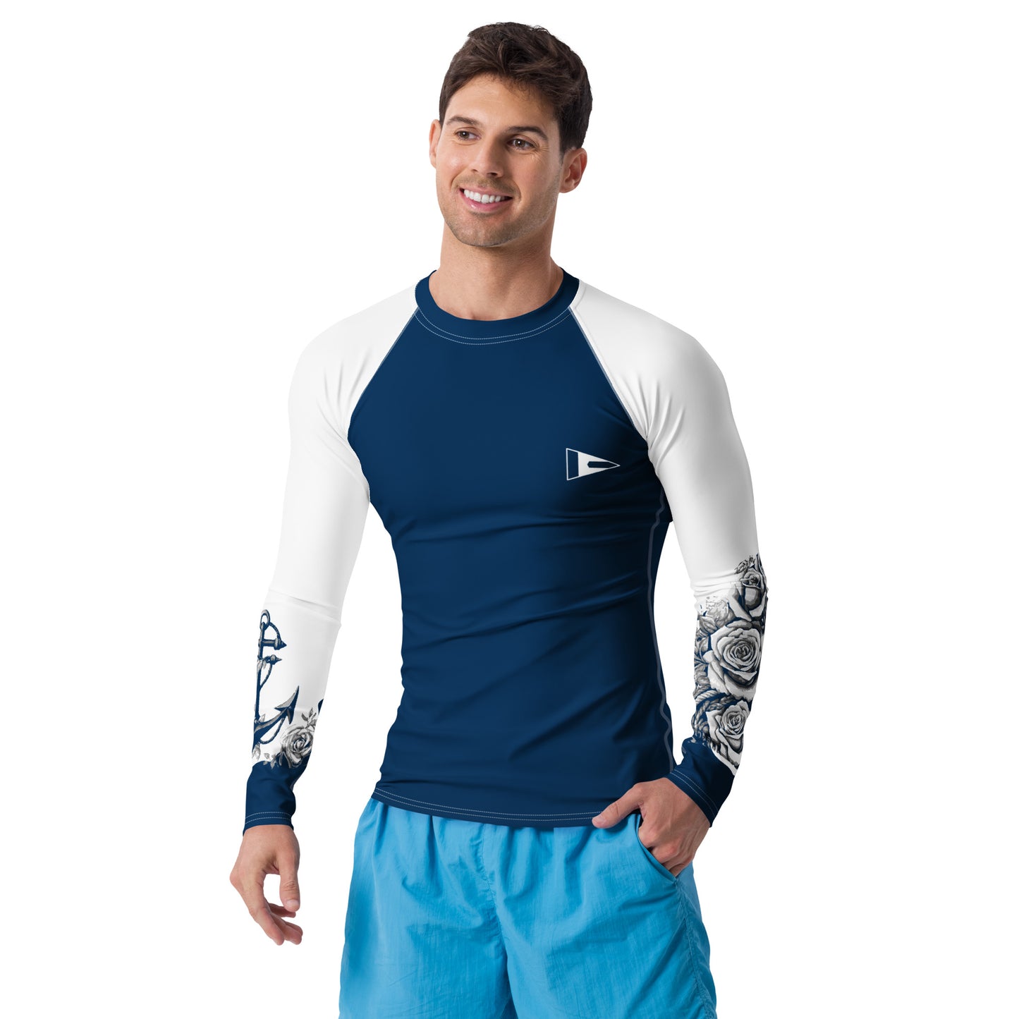 Baselayer Skins Performance Fit UPF Compression Men's Rash Guard