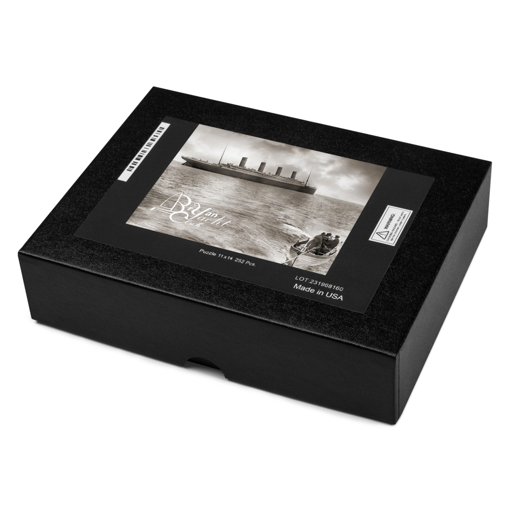 Titanic Ship Jigsaw Puzzle - Educational Family Game - Made in USA