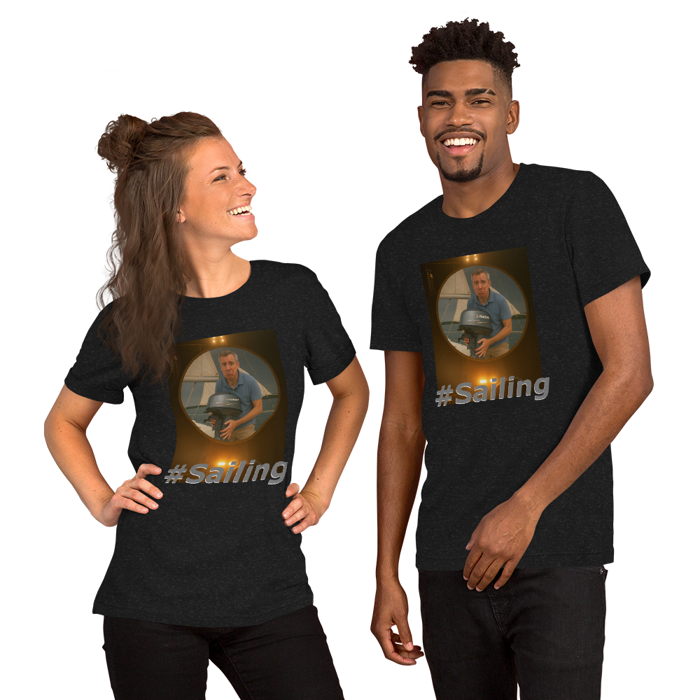 Sailing Meme T-Shirt – #Sailing Jumbotron Kiss Cam Viral Rumor Tee