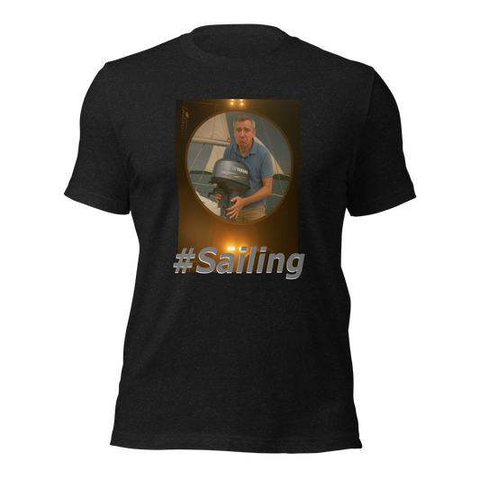 Sailing Meme T-Shirt – #Sailing Jumbotron Kiss Cam Viral Rumor Tee