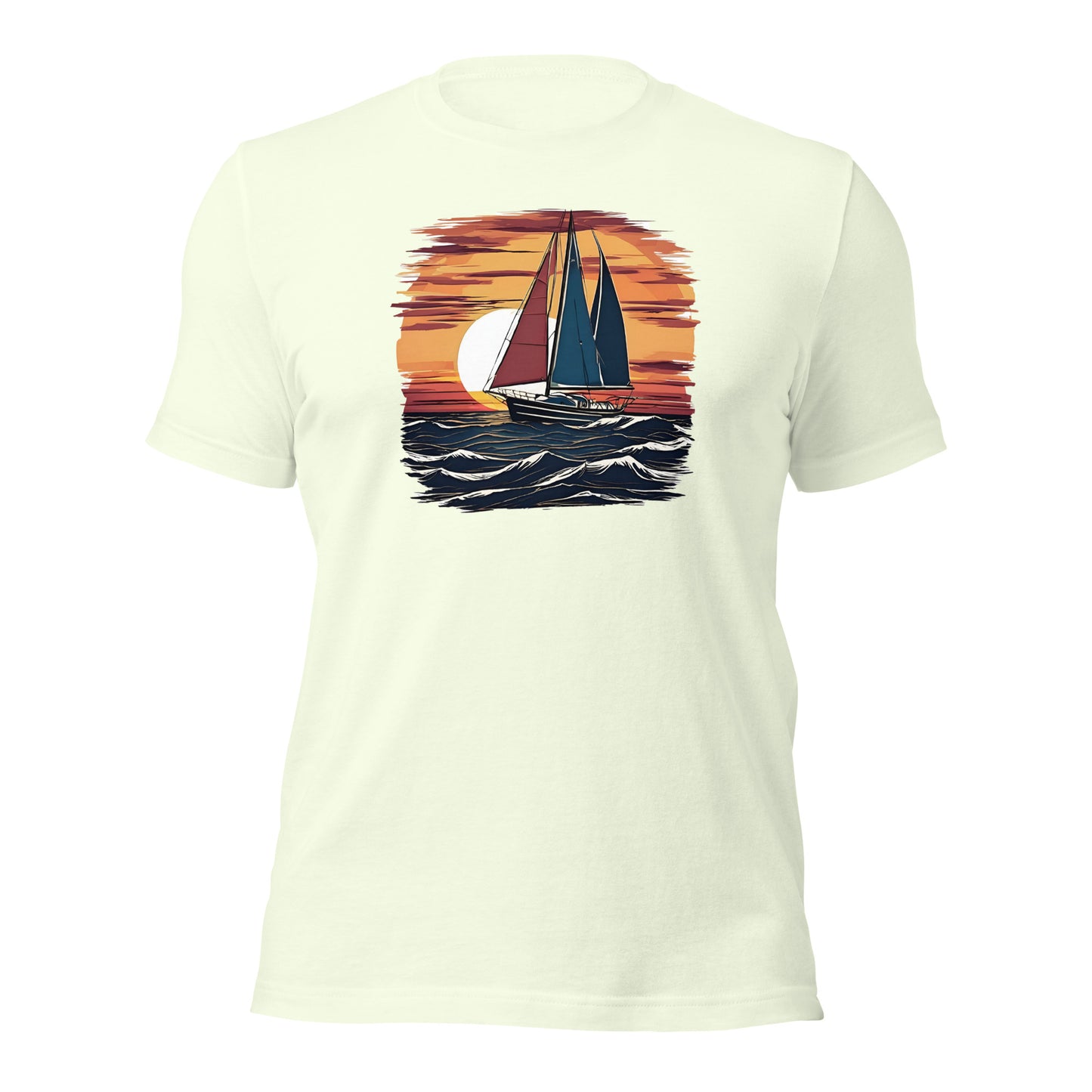 Sailing Sunset Unisex t-shirt