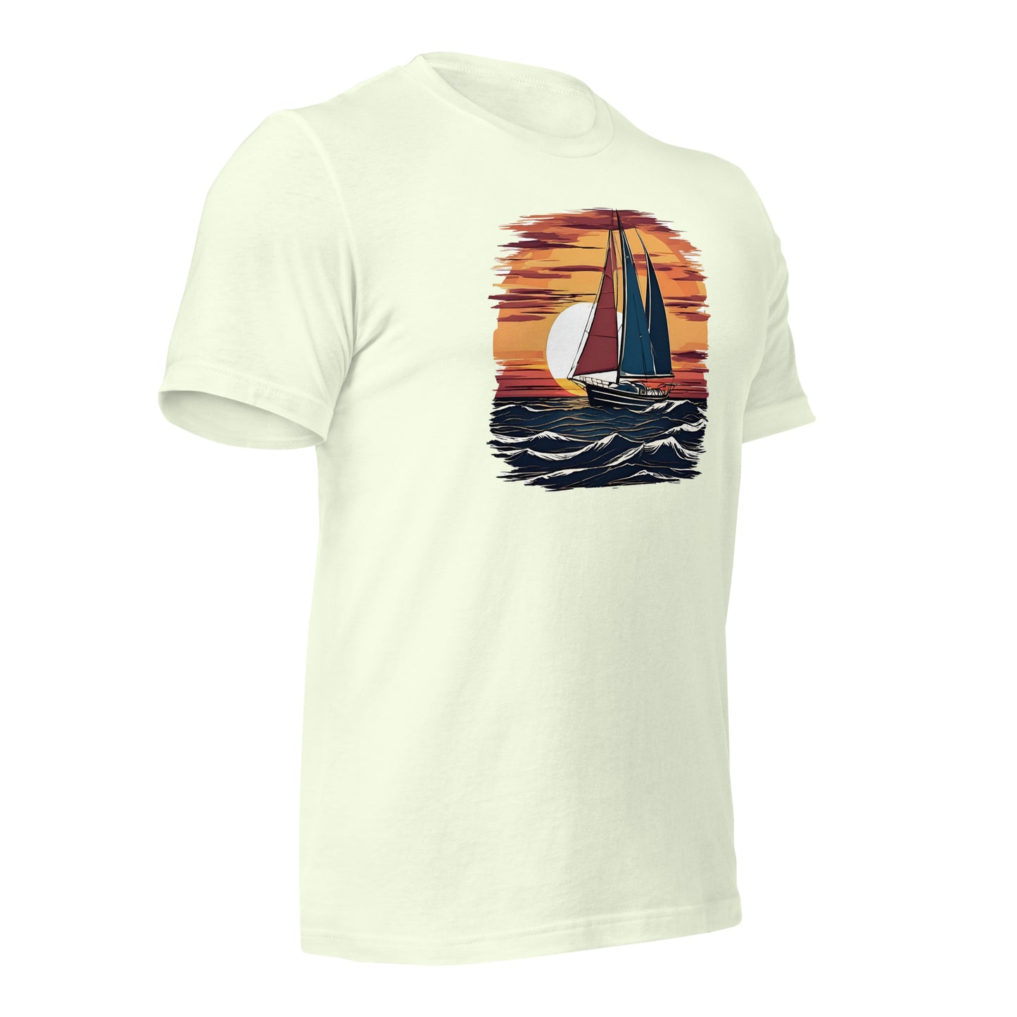 Sailing Sunset Unisex t-shirt