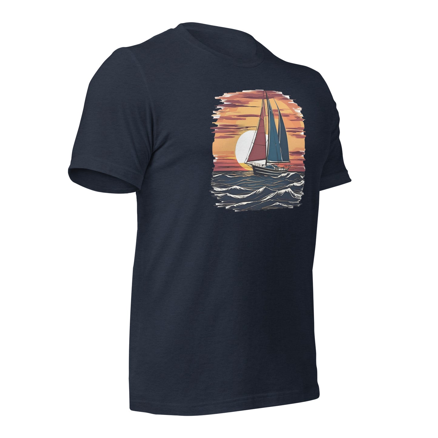 Sailing Sunset Unisex t-shirt