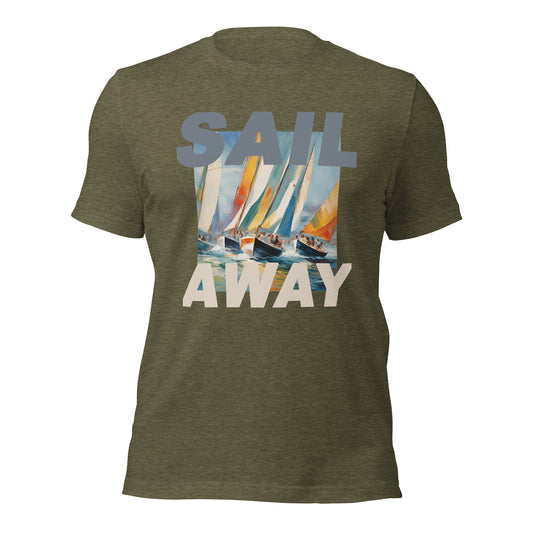 Sail Away Sailing Unisex t-shirt