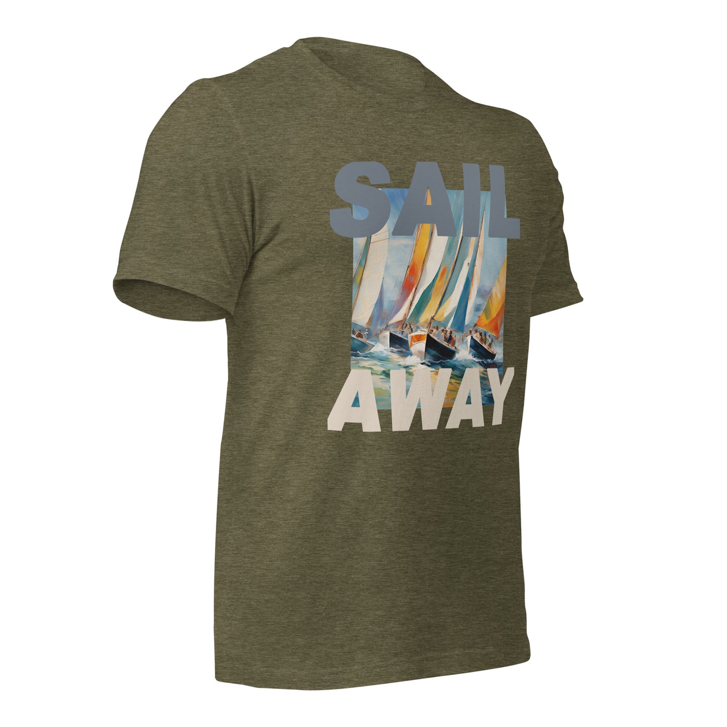 Sail Away Sailing Unisex t-shirt
