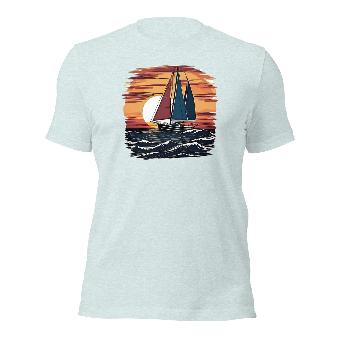Sailing Sunset Unisex t-shirt