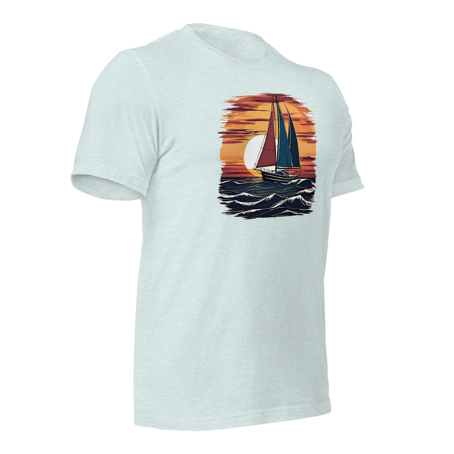 Sailing Sunset Unisex t-shirt