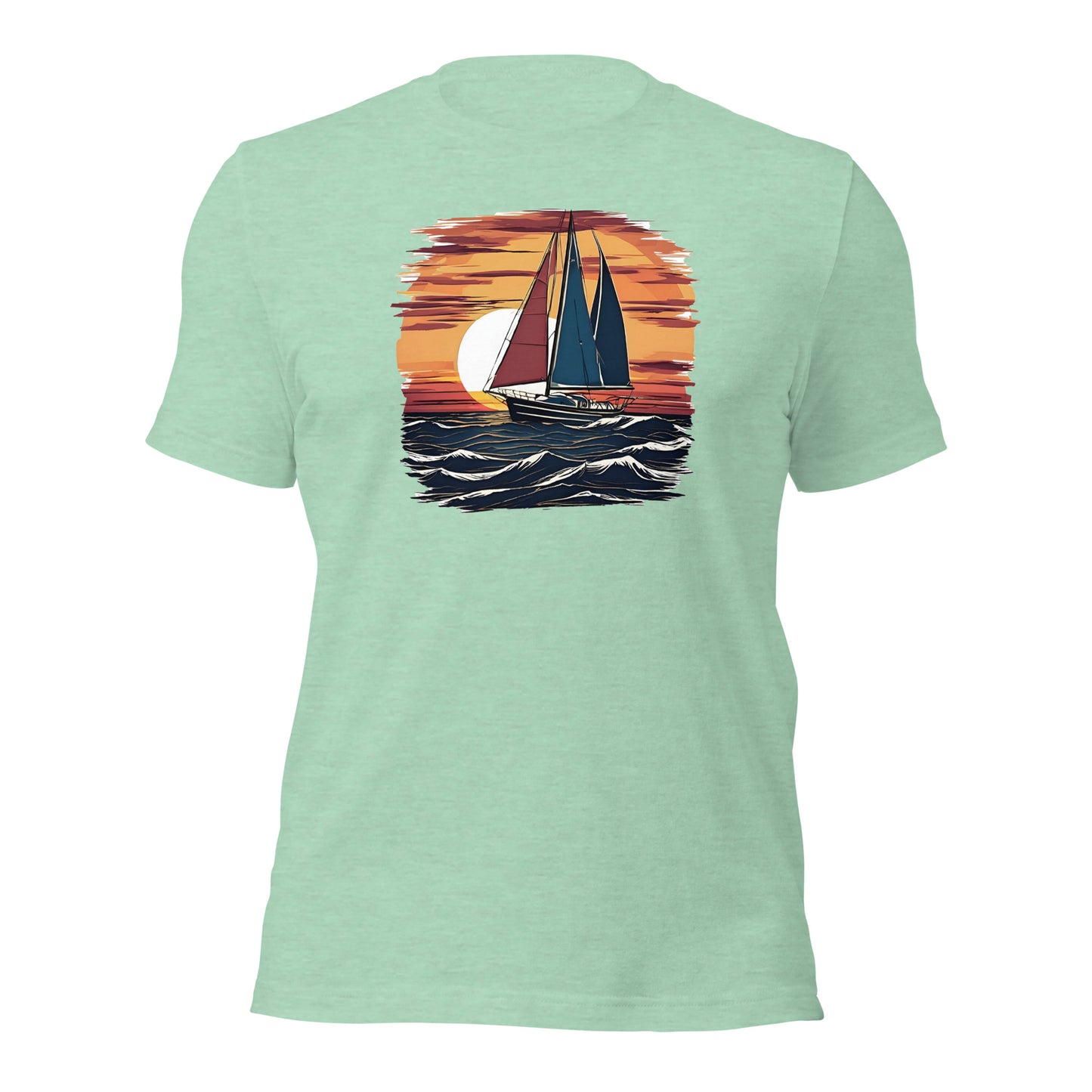 Sailing Sunset Unisex t-shirt