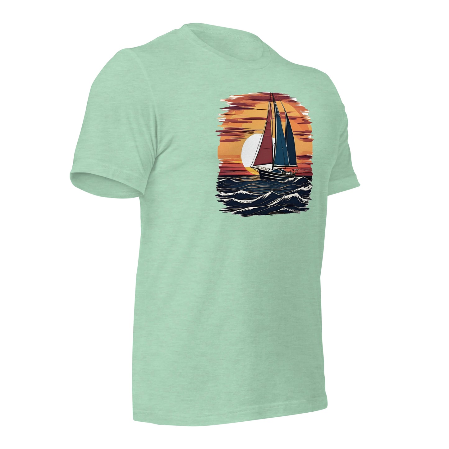 Sailing Sunset Unisex t-shirt