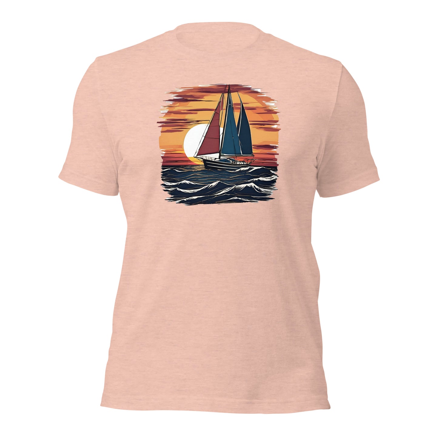Sailing Sunset Unisex t-shirt