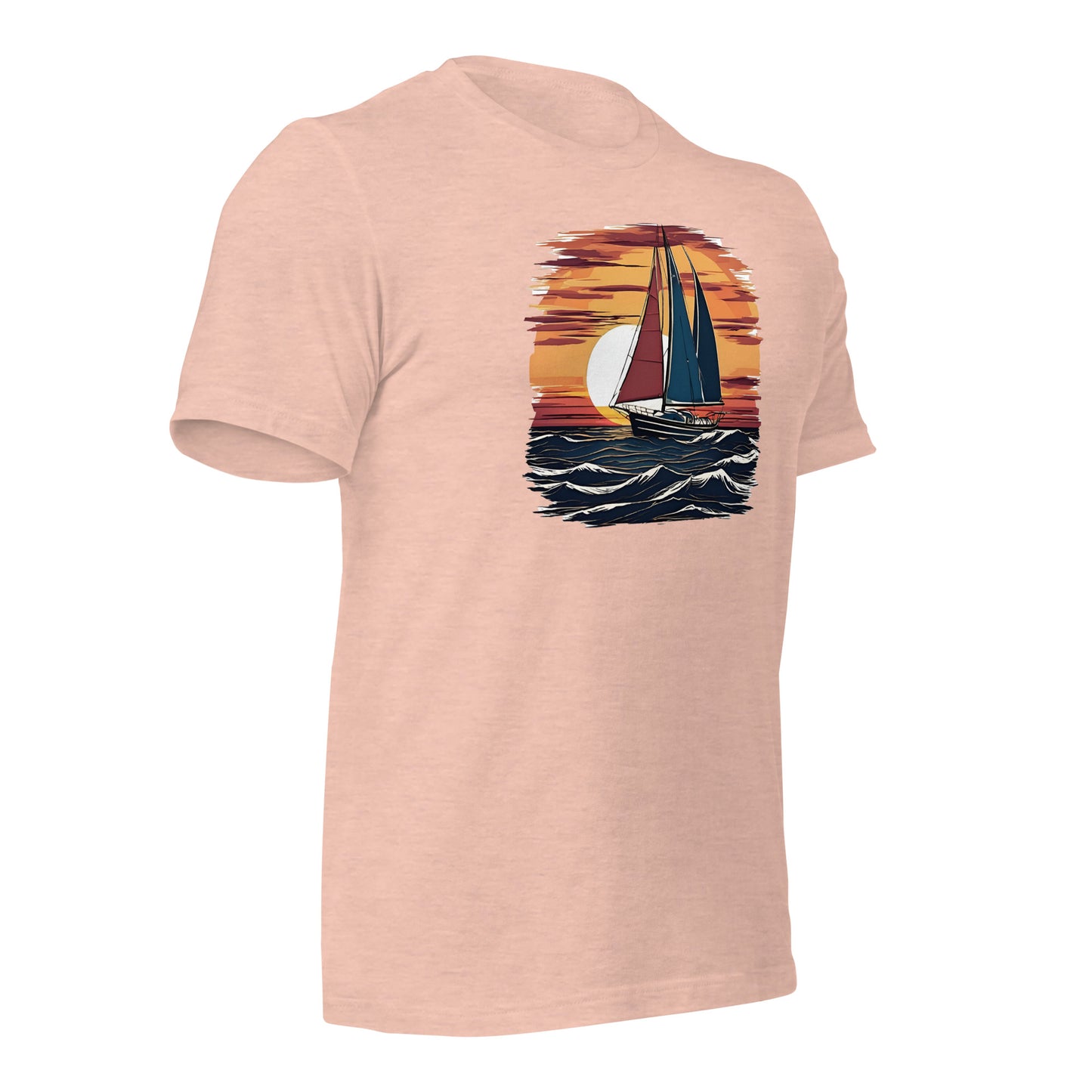 Sailing Sunset Unisex t-shirt