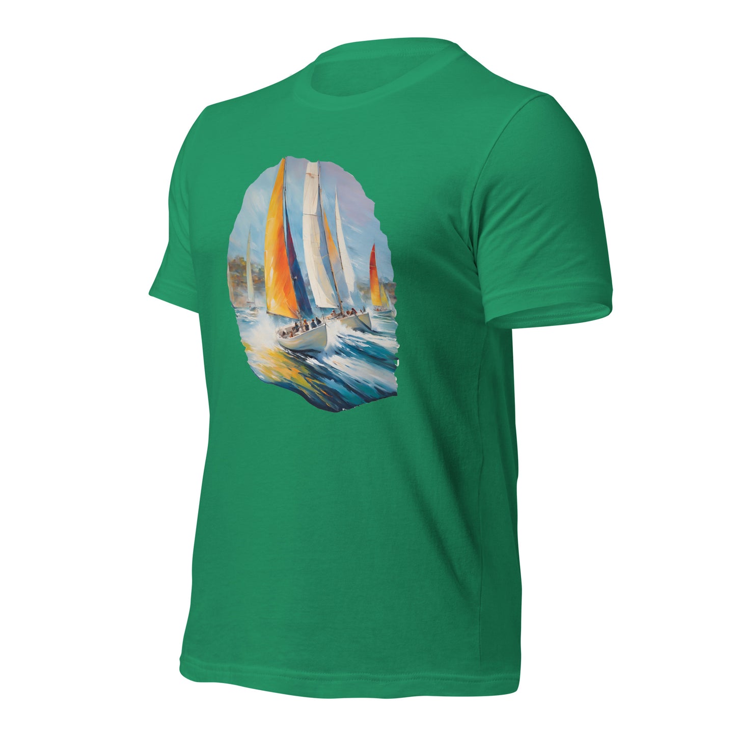 Sailboat Racing Painting Unisex t-shirt