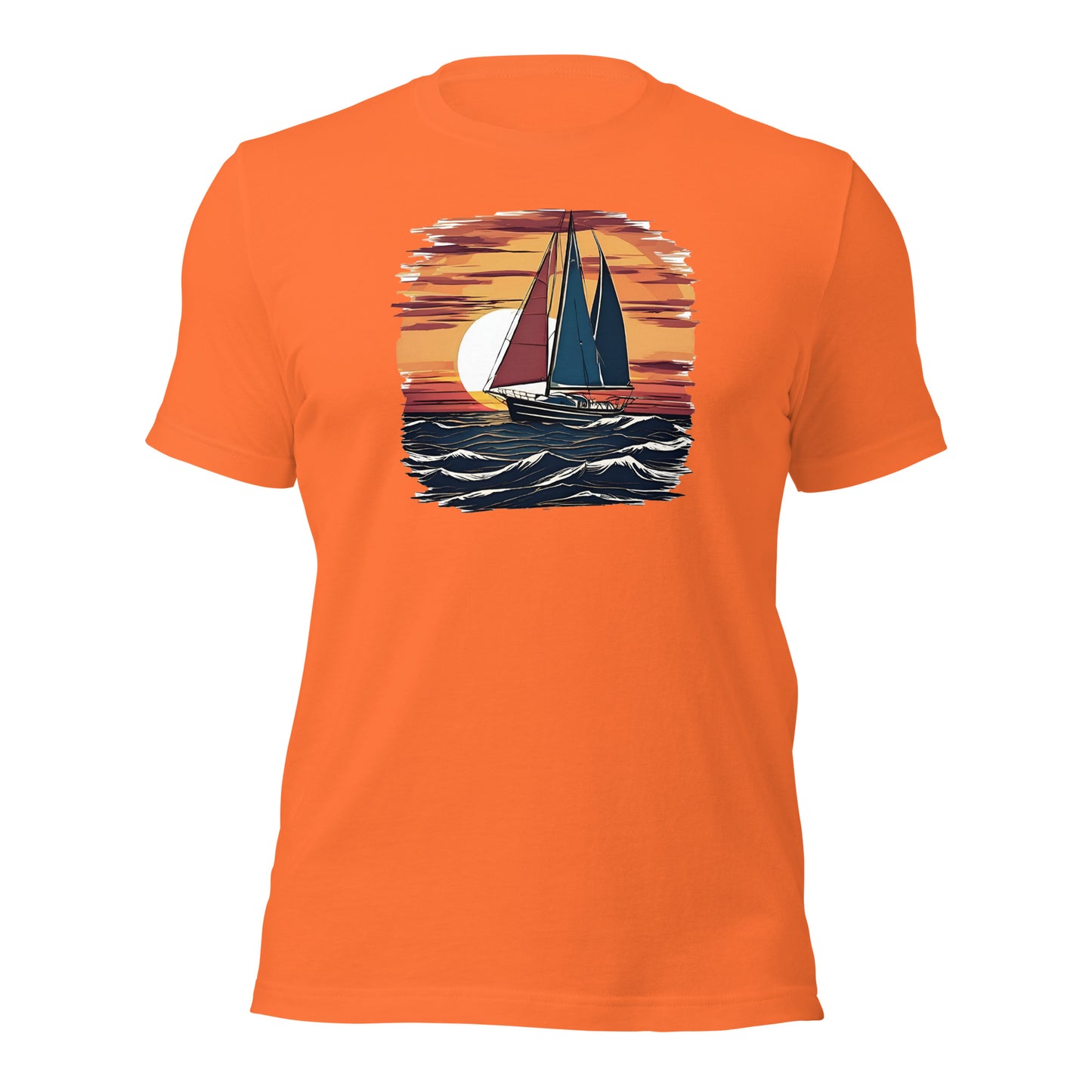 Sailing Sunset Unisex t-shirt