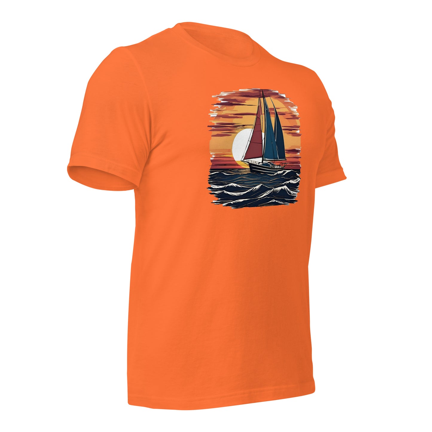 Sailing Sunset Unisex t-shirt