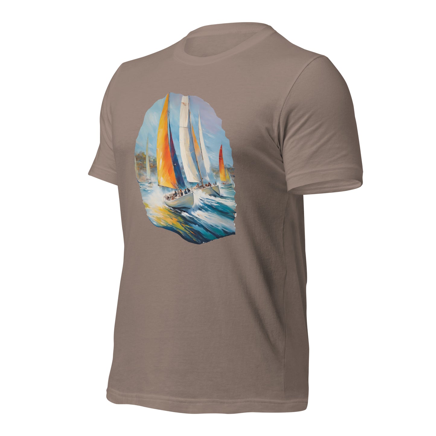Sailboat Racing Painting Unisex t-shirt