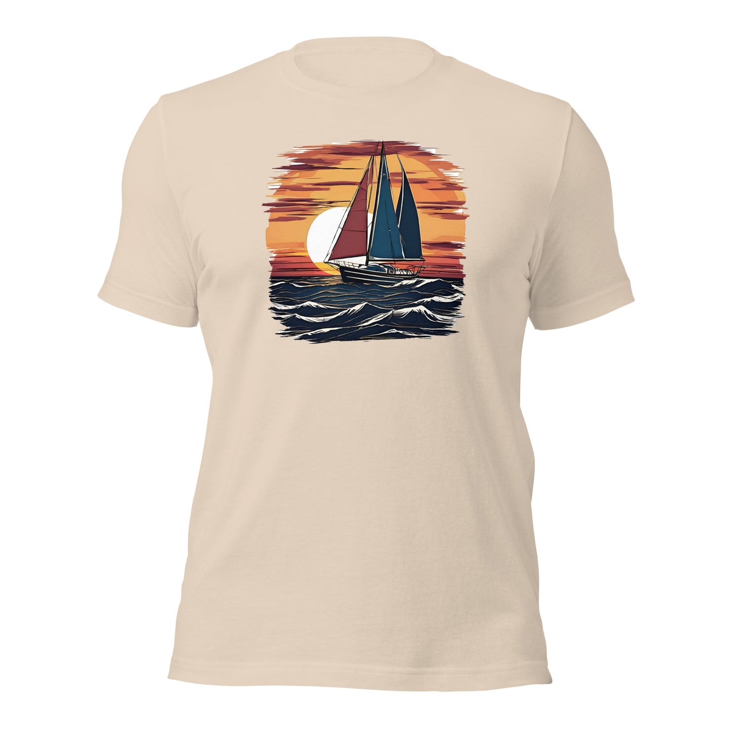 Sailing Sunset Unisex t-shirt