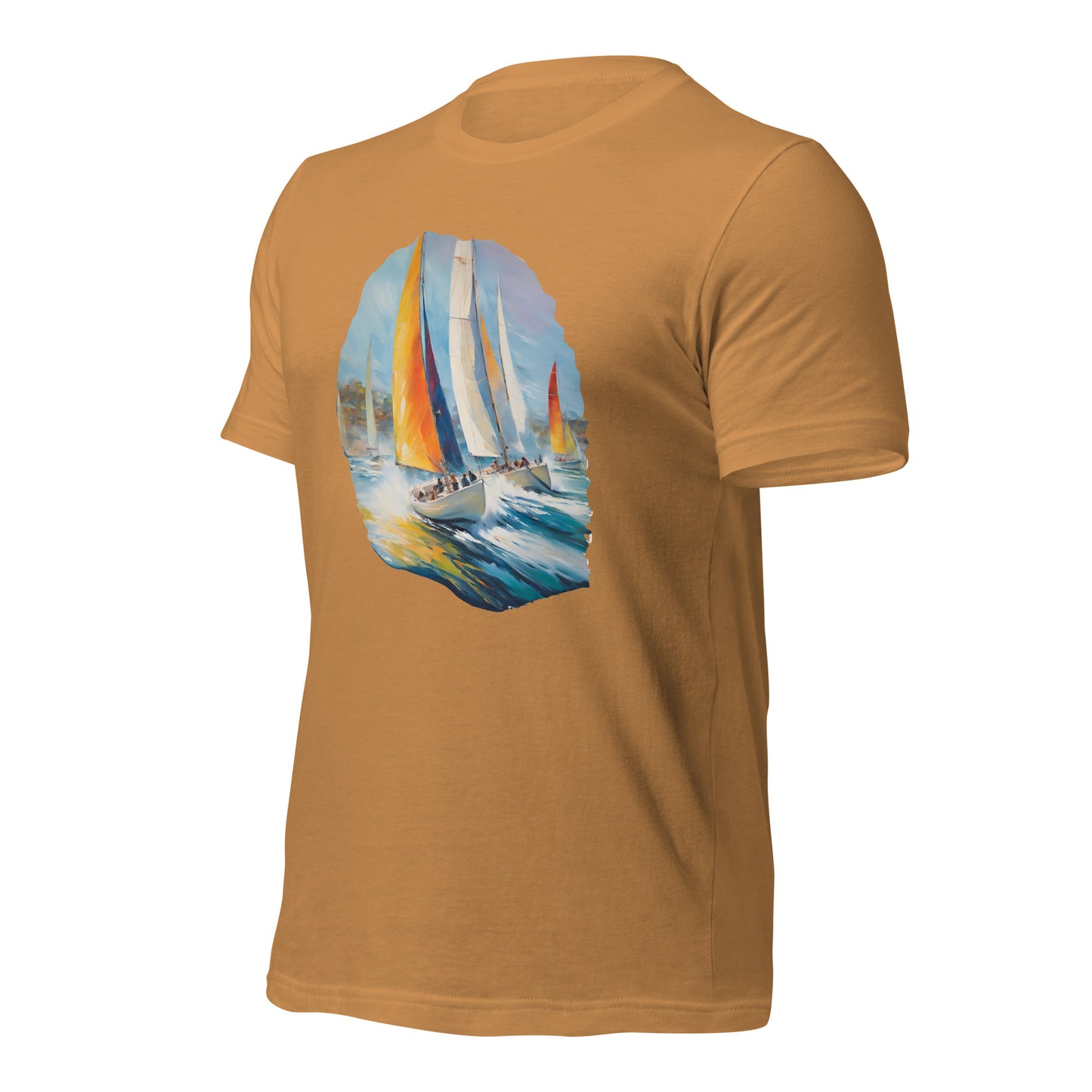 Sailboat Racing Painting Unisex t-shirt