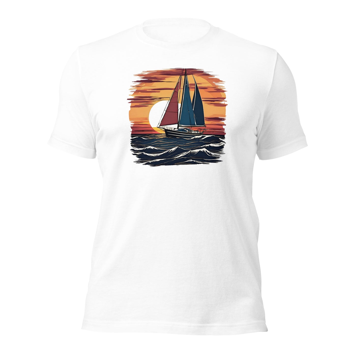 Sailing Sunset Unisex t-shirt