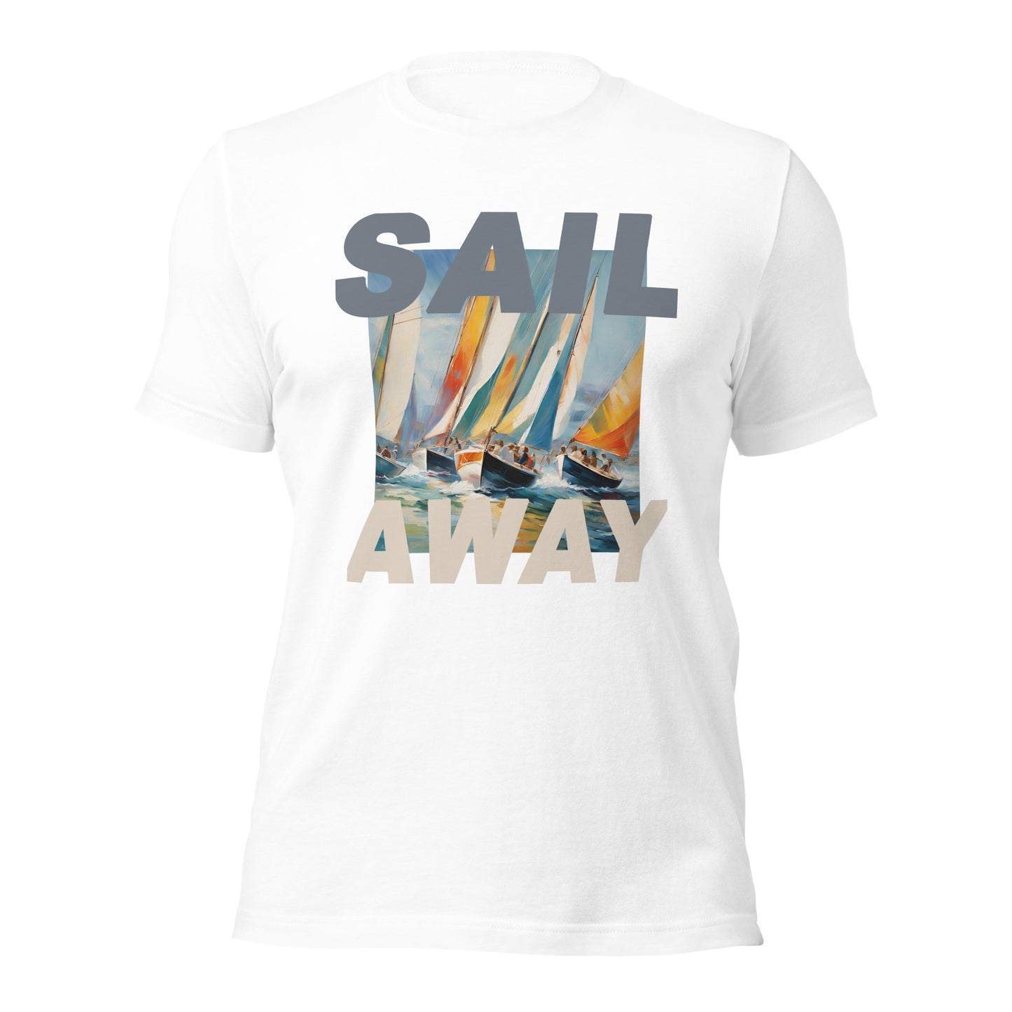 Sail Away Sailing Unisex t-shirt