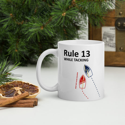 Rule 13 - While Tacking Coffee Mug 11oz