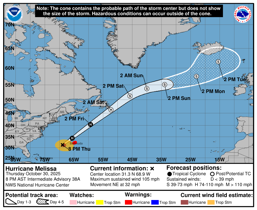 urricane Melissa – which struck Jamaica as a catastrophic Category 5 storm.