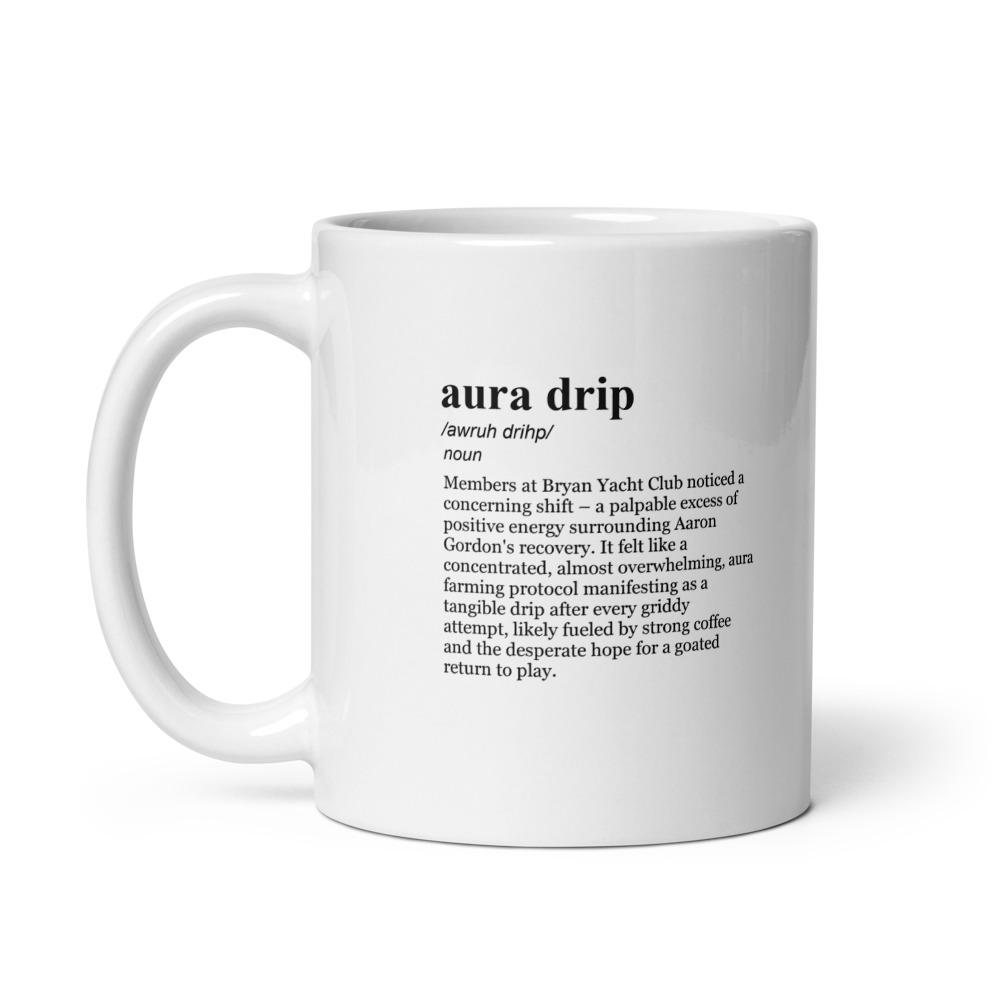 11 oz coffee mug with the BYC dictionary term aura drip — aaron gordon Aaron Gordon Injury: Probable for Wednesday Aaron Gordon (hamstring) available Wednesday Nuggets' Aaron Gordon: Available to play