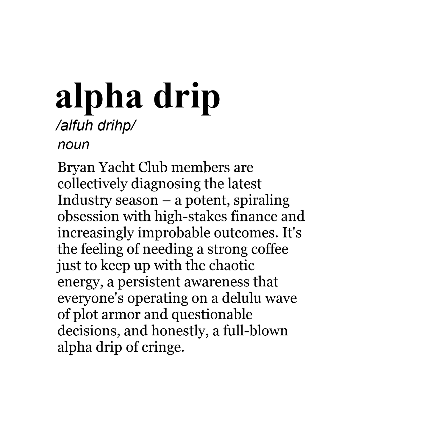 Alpha Drip Industry Coffee Mug - 11oz Ceramic