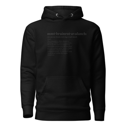 BNB shlawg corerot black t-shirt - embrace the crypto brainrot avalanche.