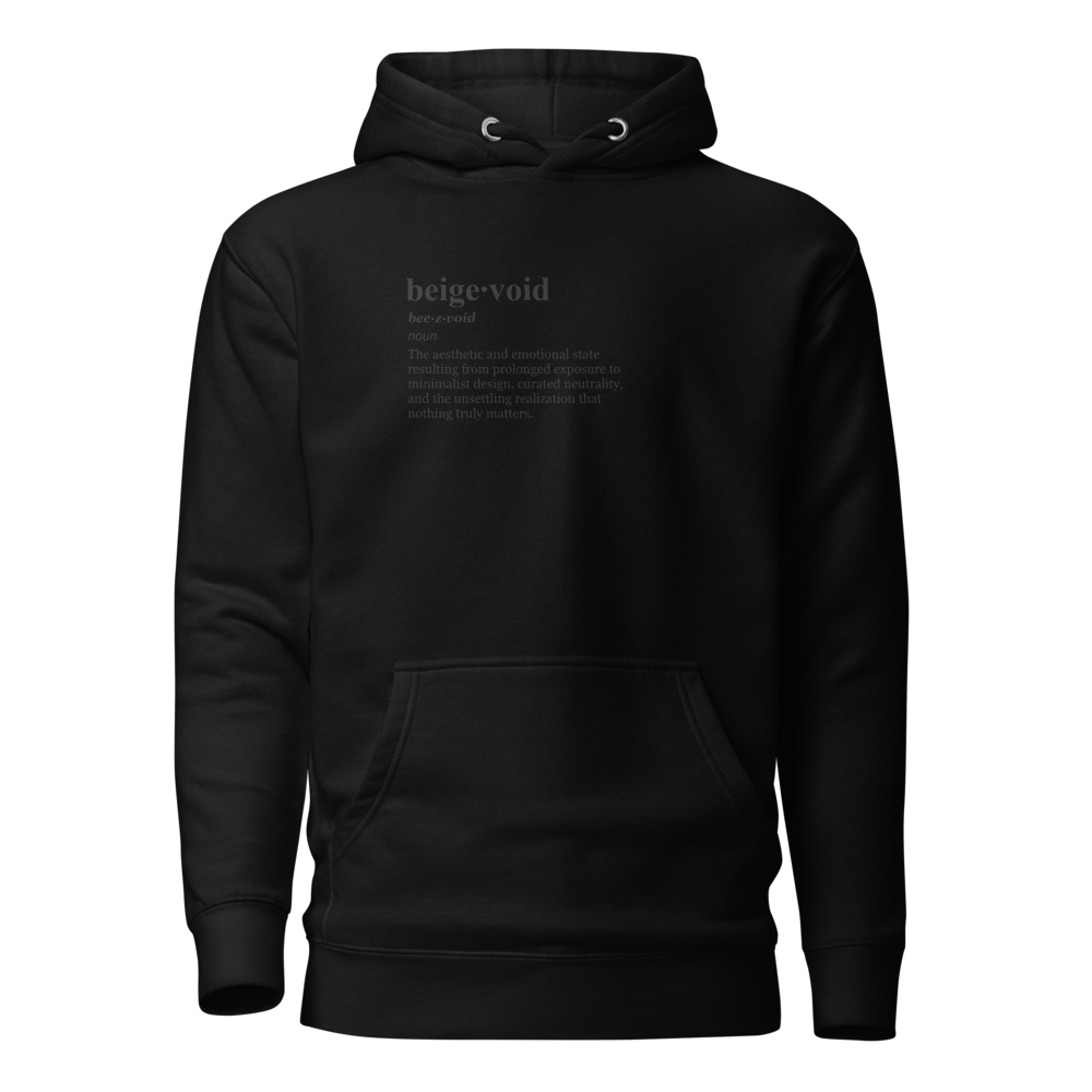 Navy blue t-shirt, perfect for satire and irony.