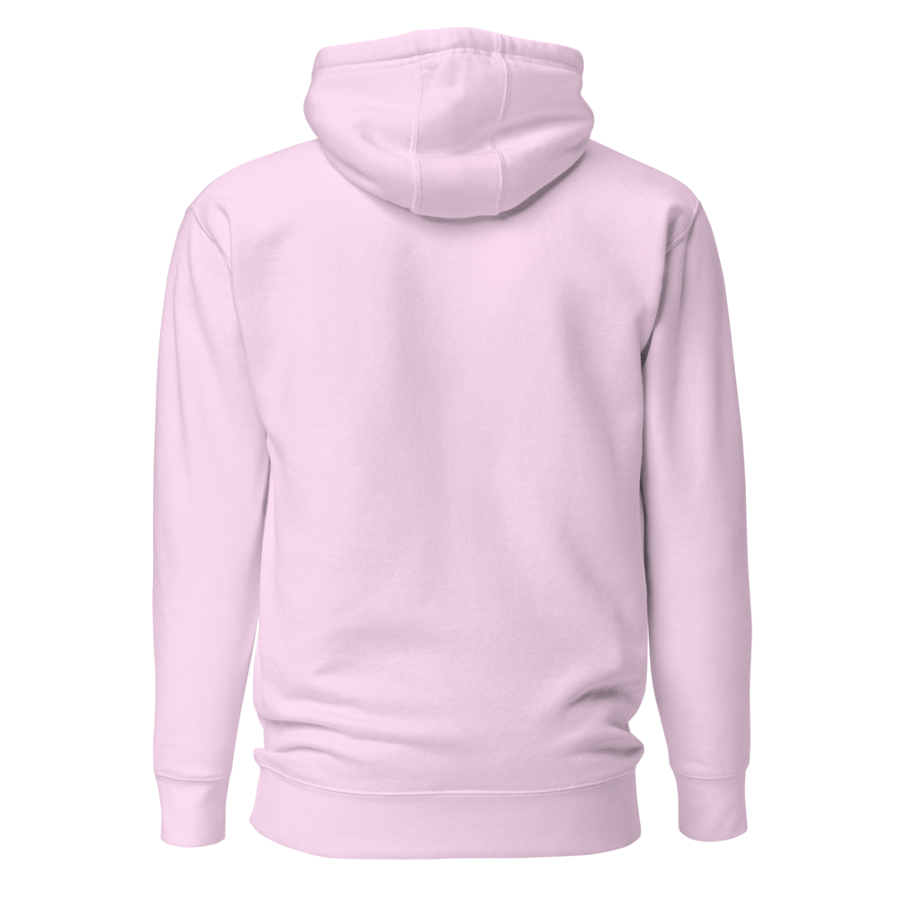 White hoodie—simple style, perfect for design.