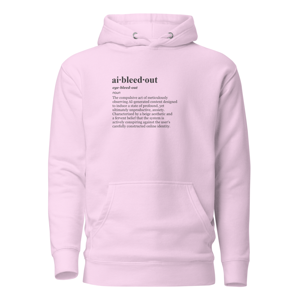 Delulu doomscroll hoodie - embrace the sigma AI spiral.