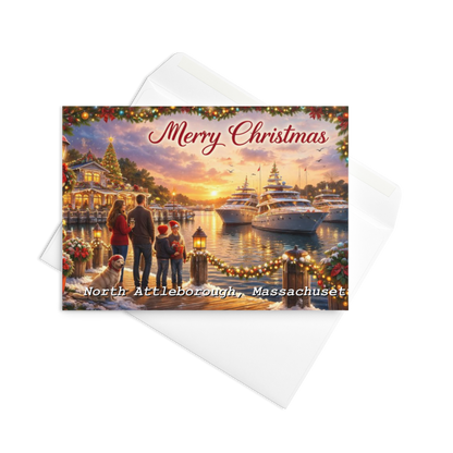Postcards and envelopes set – ideal for North Attleborough, Massachusetts residents.