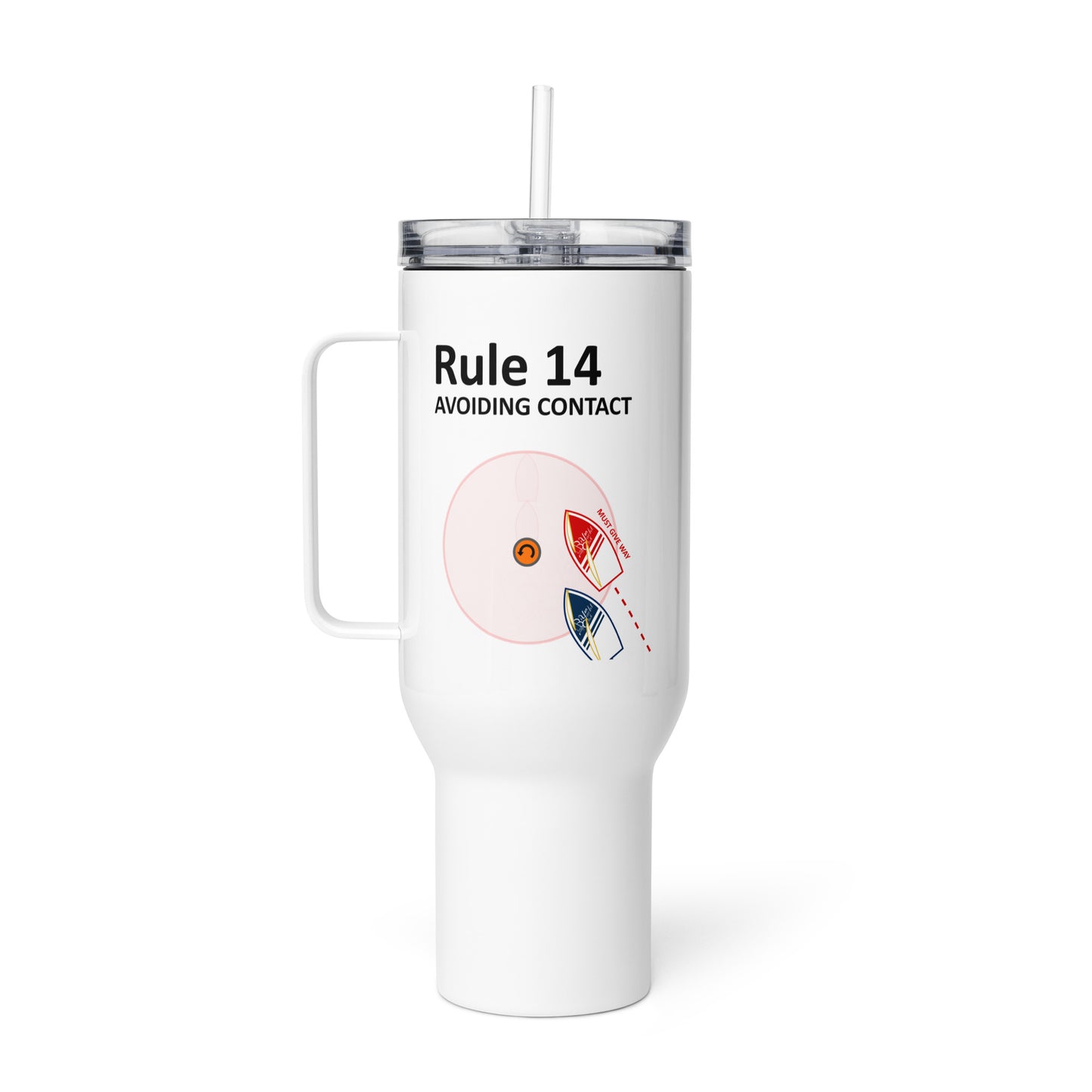 Rule 14 - Avoiding Contact Custom Tumbler 40oz