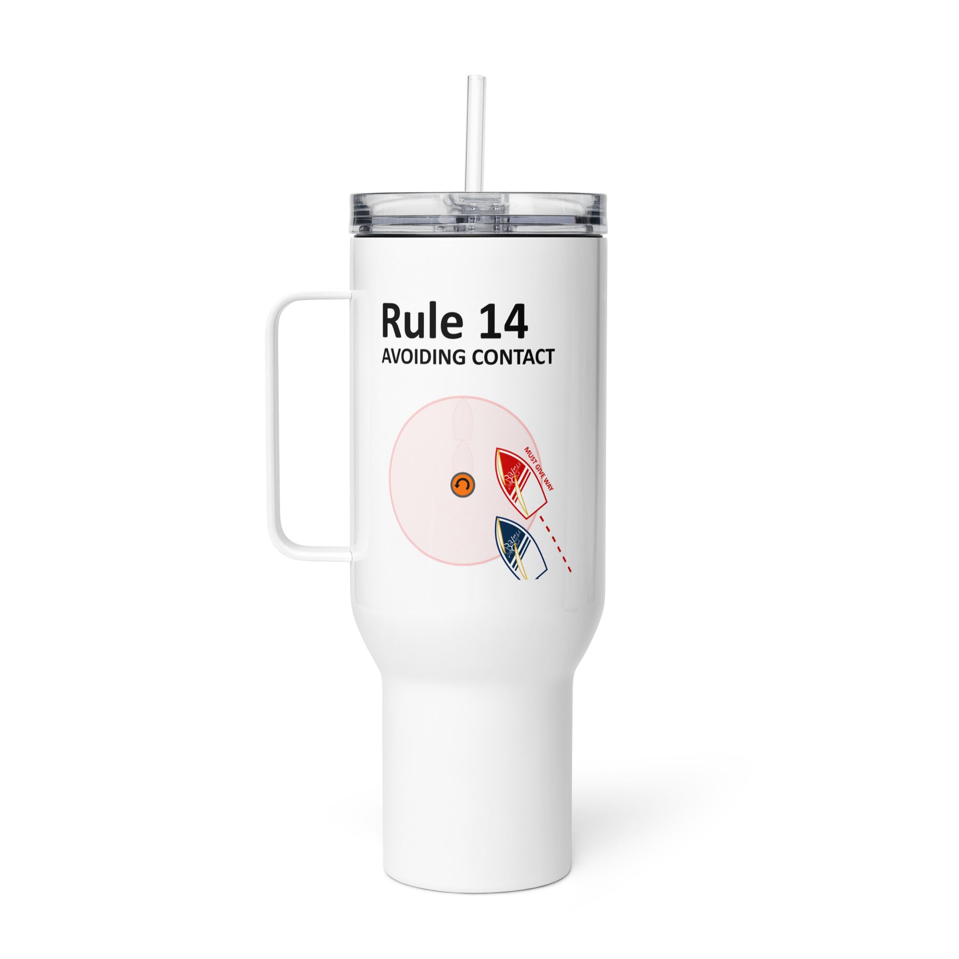 Rule 14 - Avoiding Contact Custom Tumbler 40oz