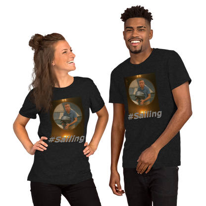 Sailing Meme T-Shirt – #Sailing Jumbotron Kiss Cam Viral Rumor Tee