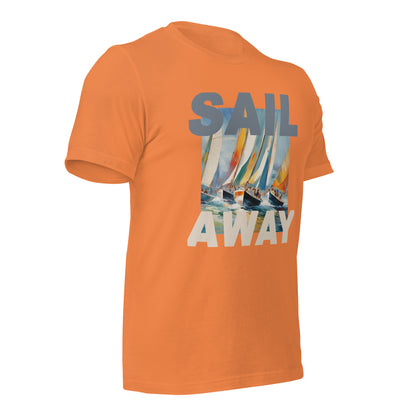 Sail Away Sailing Unisex t-shirt