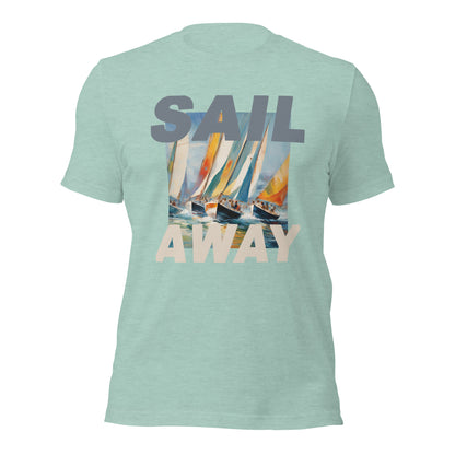Sail Away Sailing Unisex t-shirt