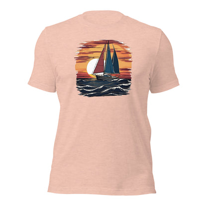 Sailing Sunset Unisex t-shirt