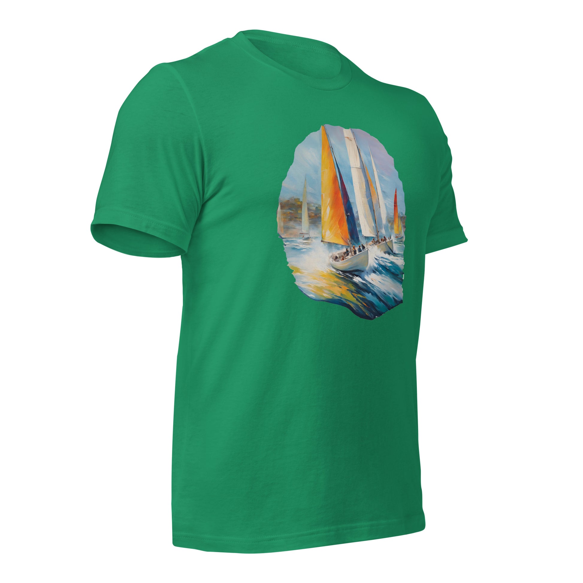 Sailboat Racing Painting Unisex t-shirt