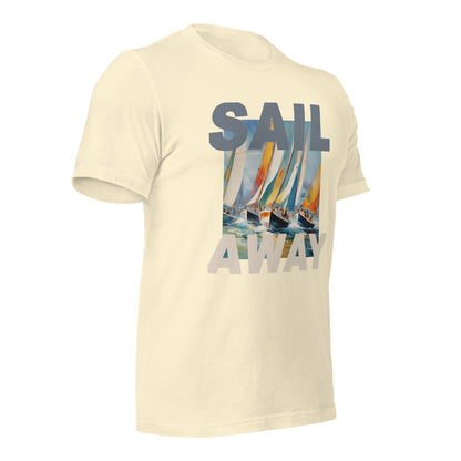 Sail Away Sailing Unisex t-shirt