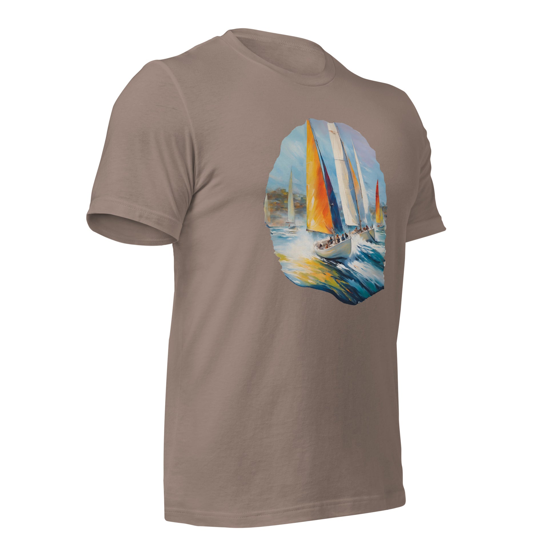 Sailboat Racing Painting Unisex t-shirt