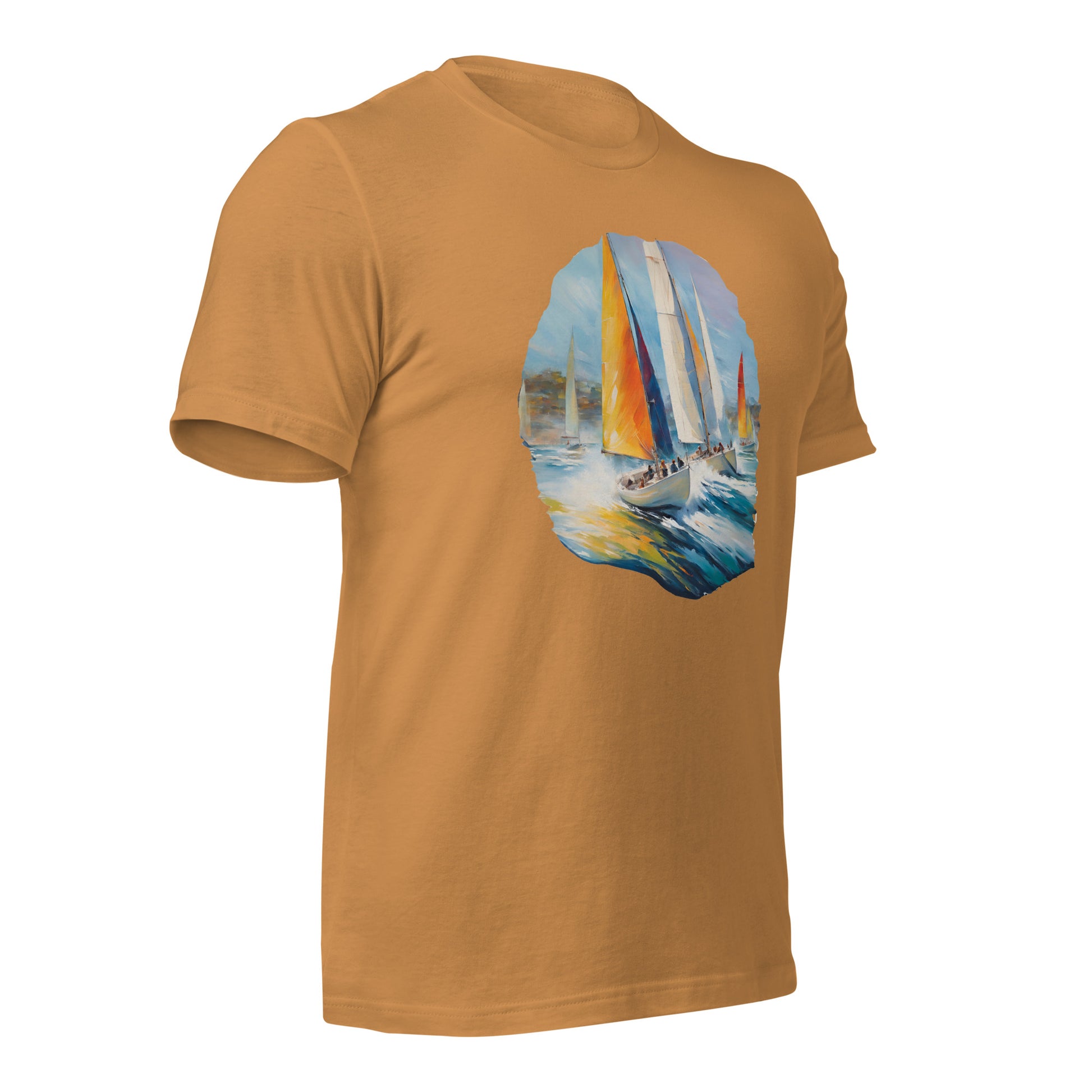 Sailboat Racing Painting Unisex t-shirt