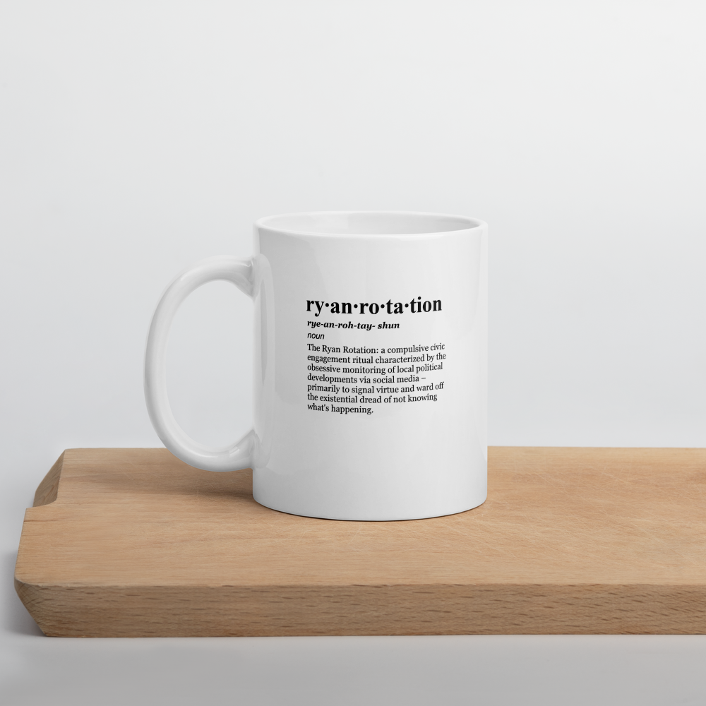 Coffee mugs - a Ryan Mayoral Takeover collection.