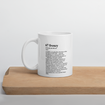 Viral Burger Mug - Yacht Club Chaos Mug, 67 In-N-Out Mug
