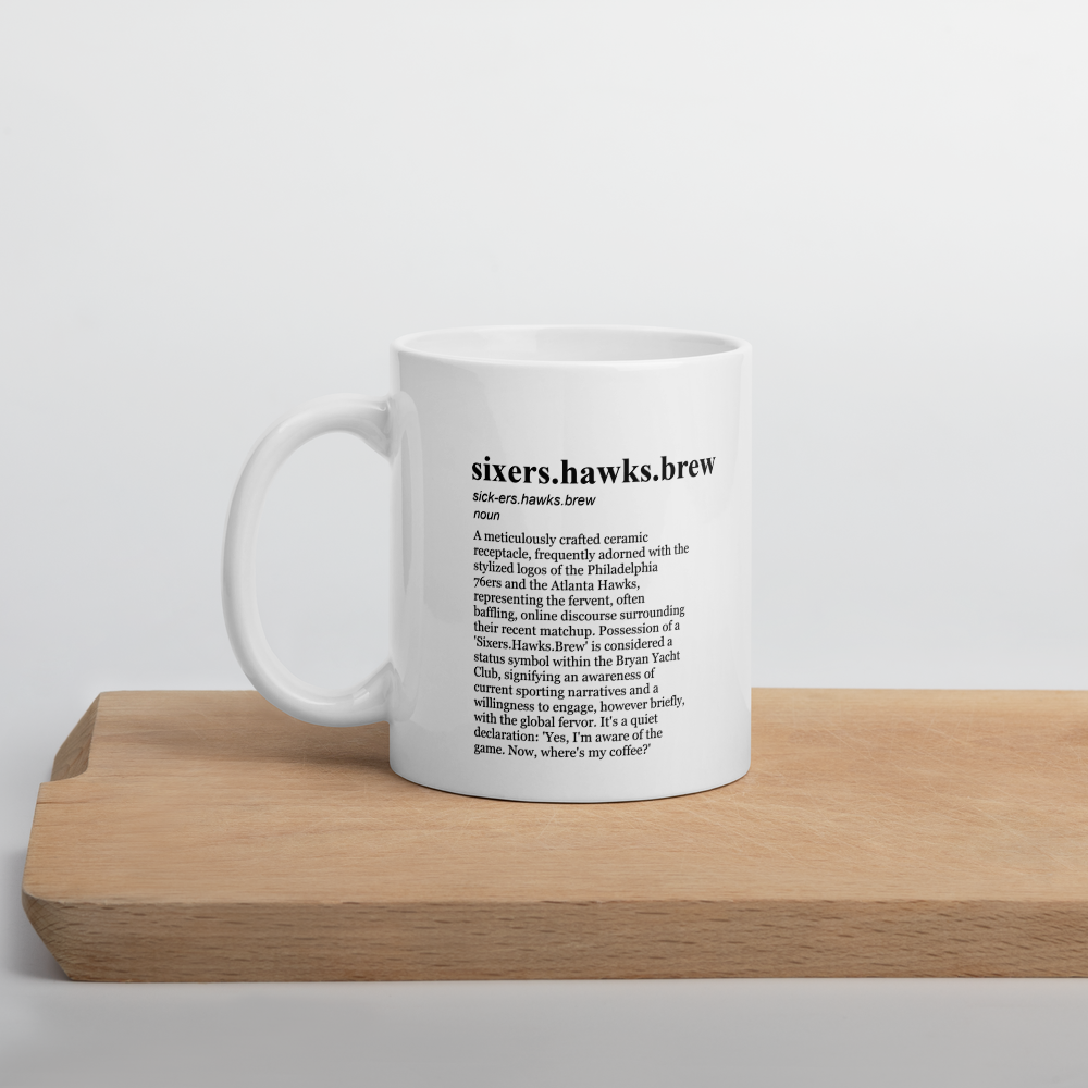 Philadelphia vs Atlanta coffee mug – a great morning brew.