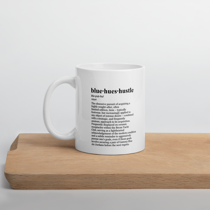 Blue Jordan 11 Mug - Collector’s Coffee Mug, Yacht Club Hustle Mug