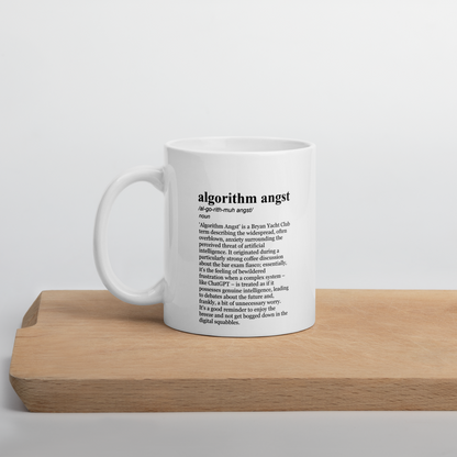 Black ceramic coffee mugs - ChatGPT Drama collection