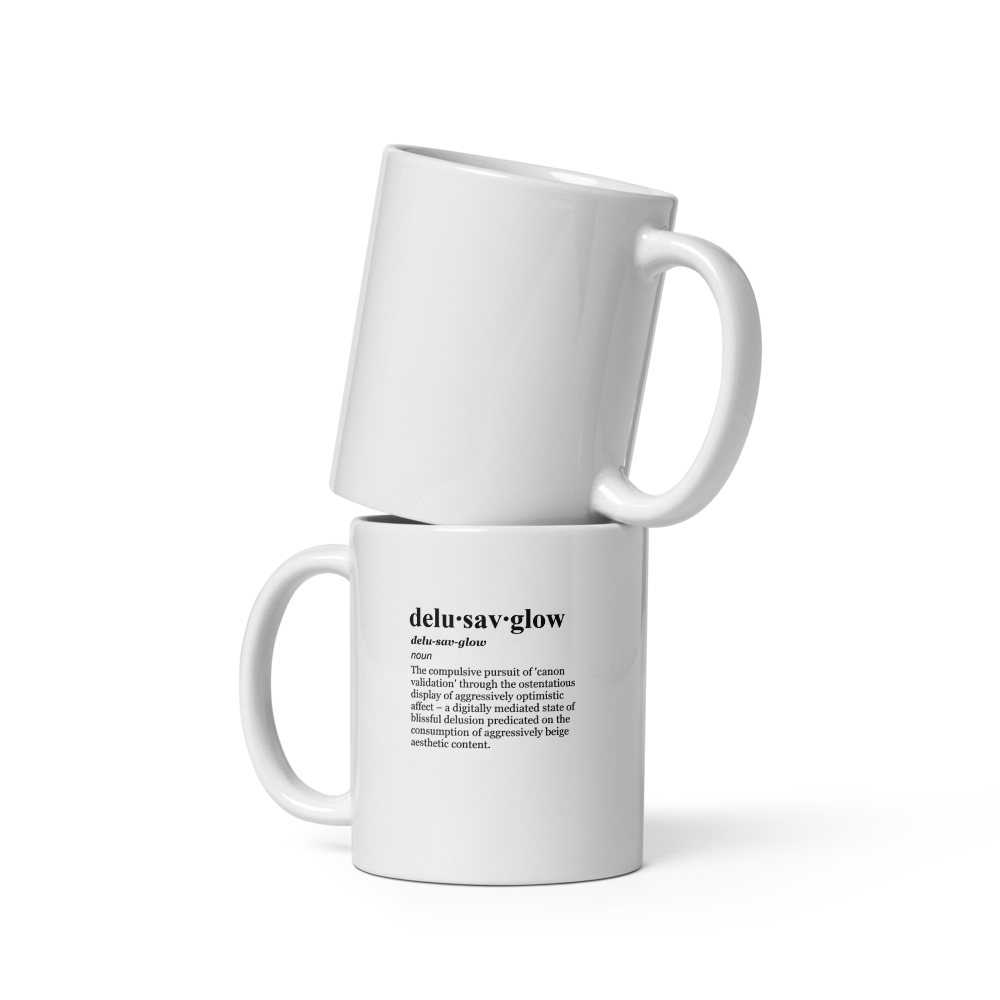 Beige flag aesthetic: Ceramic mugs for intense emotional investment.