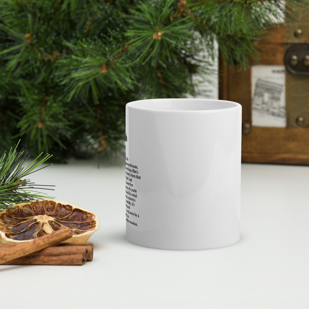 Silver ceramic coffee mugs – Avatar Fire and Ash Mug, a stylish choice.